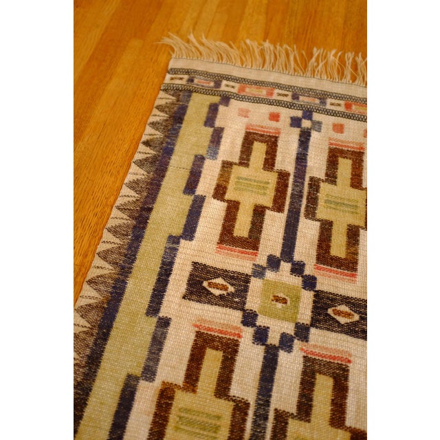 1950s Swedish Modern Tapestry For Sale - Image 12 of 15