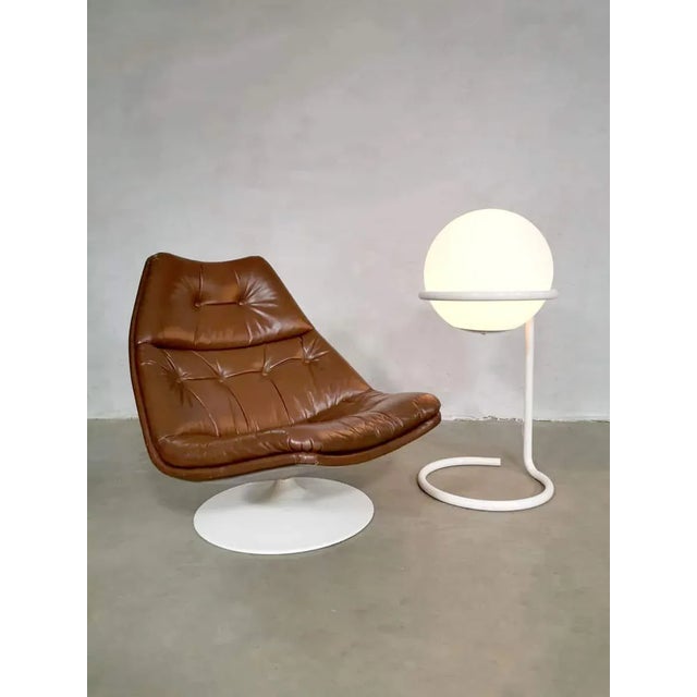 Large Vintage Space Age Globe Floor Lamp, 1960s For Sale - Image 4 of 5