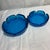 Anchor Hocking Vintage Mid-Century Modern Anchor "Lotus Flower" Nesting Glass Catchalls - Pair For Sale - Image 4 of 6