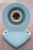 Large Mid-Century Modern Pale Blue Bathroom Sconce from Ifö For Sale - Image 13 of 15