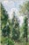 Camille Pissarro Vintage French Impressionist Art Print – Green Tree Landscape by Camille Pissarro, 24" X 32" For Sale - Image 4 of 8