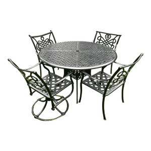 Hanamint High End Patio Table & 4 Chairs