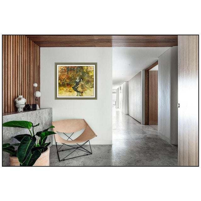 Message us to inquire about custom framing options! (Included for free with every purchase) The artwork here, "Children of...