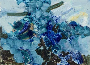 Torsten Hult, Abstract Composition, 1964, Oil on Cardboard