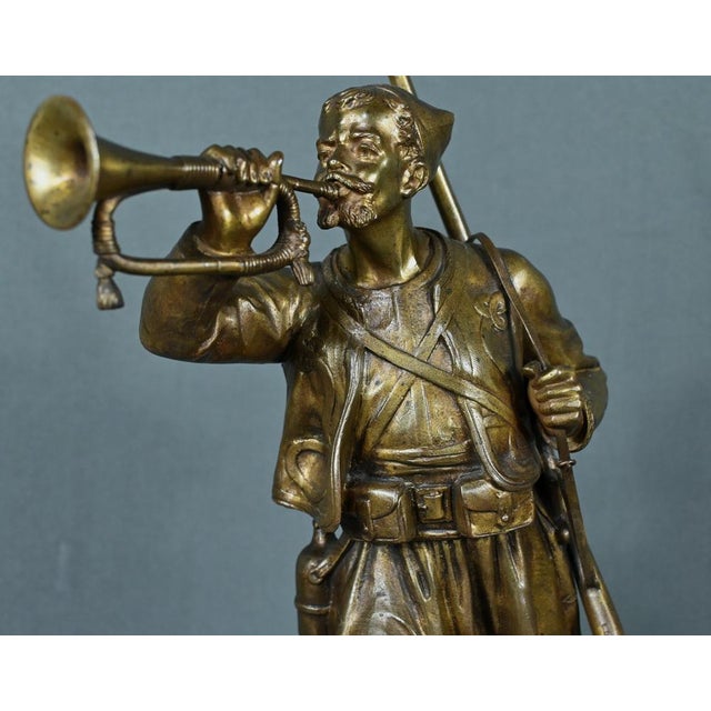 Figurine in Bronze by E. Carlier, 1890s For Sale - Image 6 of 18