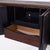 Harvey Probber Style Mid Century Walnut Wall Mounted Curved Credenza For Sale In Chicago - Image 6 of 9