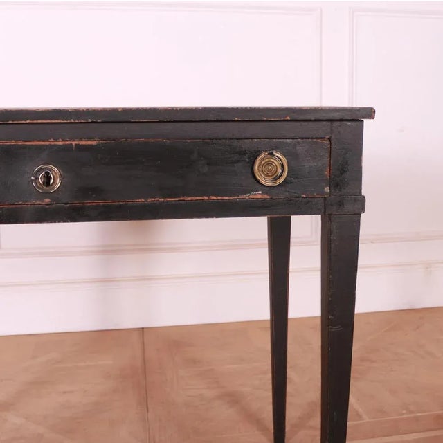 French Painted Lamp Table For Sale - Image 3 of 6