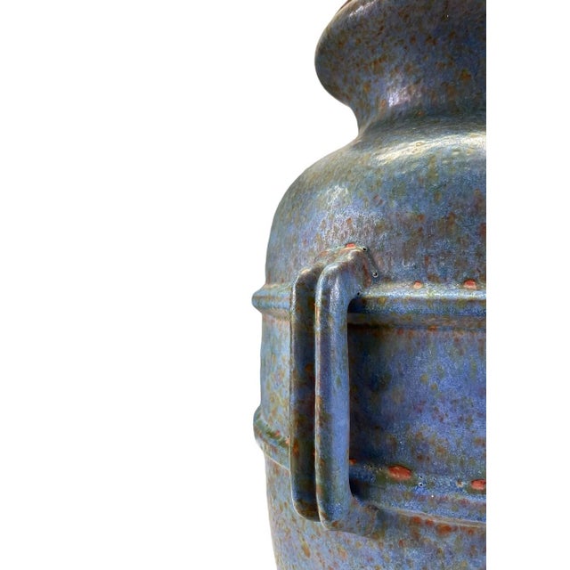 Alvino Bagni 1950s Italian Pottery Table Lamp by Raymor Attributed to Albino Bagni For Sale - Image 4 of 7