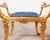 Pair of Italian Neoclassical Giltwood Camel Stool Benches For Sale - Image 13 of 18