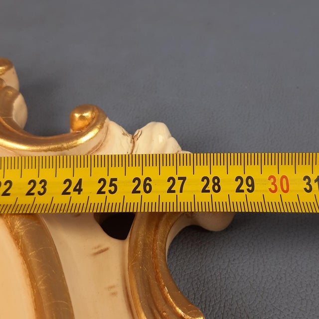 Sacred Madonna Icon Relief in Hand-Painted Lacquered Wood, 1970s For Sale - Image 10 of 12