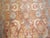 1930s Ivory Salmon Medallion Antique Agra Cotton Rug 4' 2" X 6' 8" Knotted Carpet For Sale - Image 4 of 6