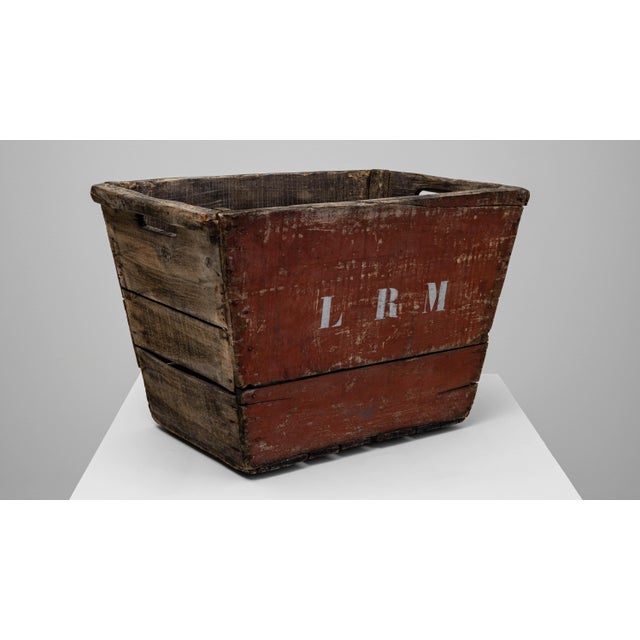 20th Century French Wooden Grape Crate For Sale - Image 11 of 18
