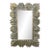 Murano Glass Palm Leaf Mirror For Sale