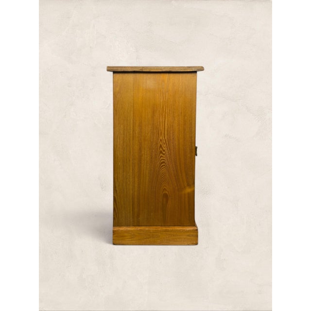 1900 - 1909 Antique English Pine Pot Cupboard Nightstand For Sale - Image 5 of 6