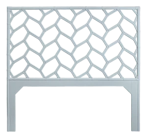 Silas Headboard Queen - Light Blue