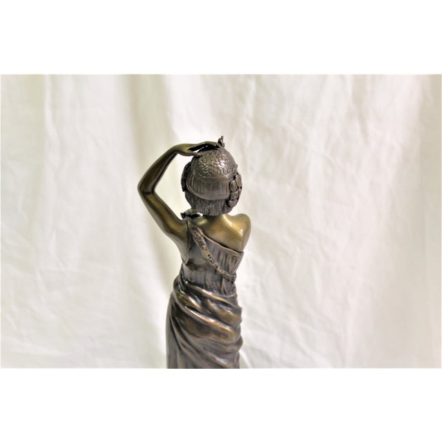 Mid-Century Modern 1990s Mid Century/Modern Deco Sculpture Bronze For Sale - Image 3 of 18