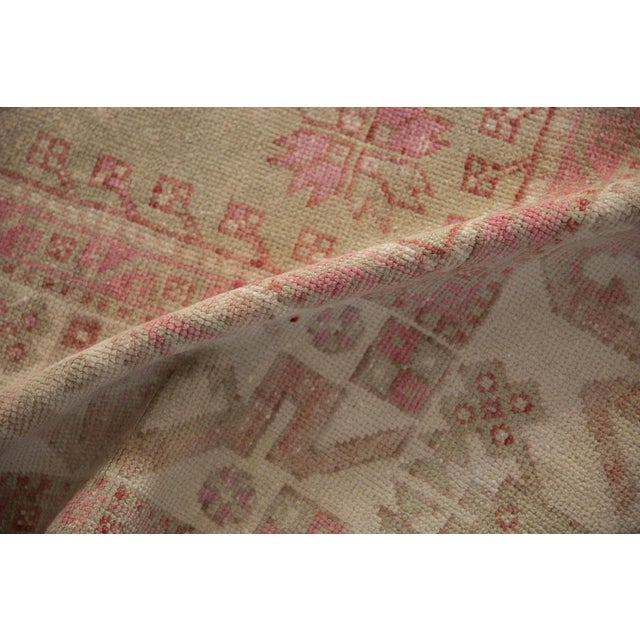 Turkish Vintage Distressed Oushak Carpet - 5'10" X 8'6" For Sale - Image 3 of 12
