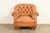 Baker Furniture Stately Homes Collection Late Victorian Tufted Leather Club Chair For Sale - Image 15 of 15