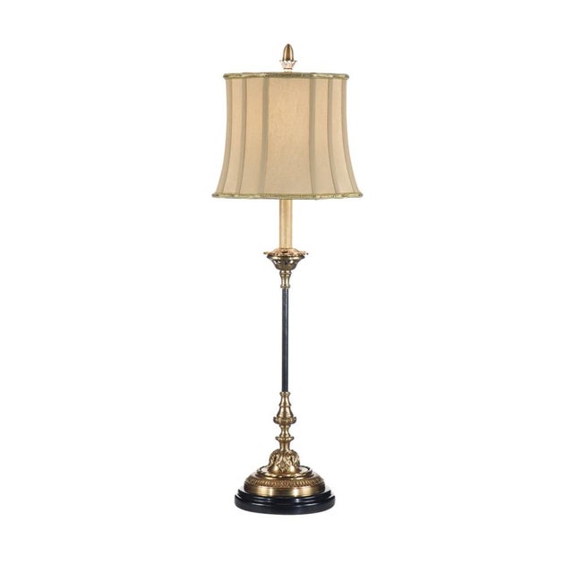 Wildwood Wildwood Westport Brass Table Lamp For Sale - Image 4 of 4