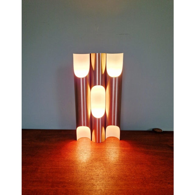 Copper Fuga Wall Lights in Anodized Aluminum by Maija Liisa Komulainen for Raak Amsterdam, 1970s, Set of 3 For Sale - Image 8 of 18