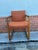 Wood Mid 20th Century Mid Century Wood Frame Occasional Armchair For Sale - Image 7 of 10