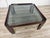 Coffee Table with Smoked Glass attributed to Afra and Tobia Scarpa for Cassina, 1960s For Sale - Image 6 of 18