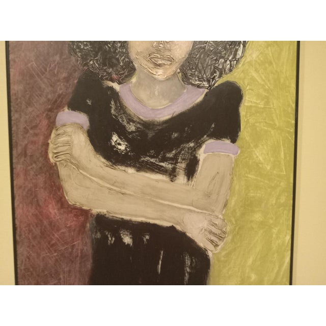 Abstract Original Artwork "Black Dress" For Sale - Image 3 of 5