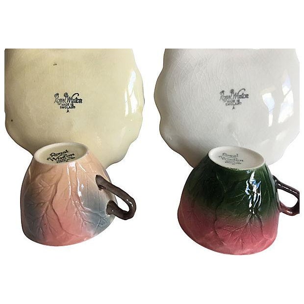 1940s English Tea & Toast Set a Pair Chairish