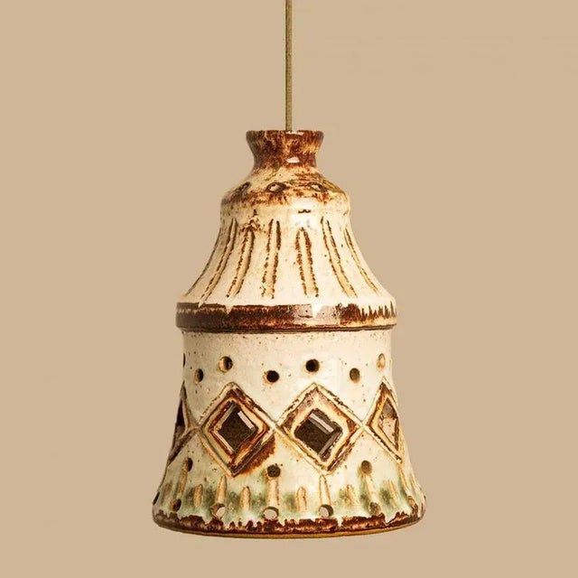 Danish Ceramic Pendant, 1970s For Sale - Image 6 of 11