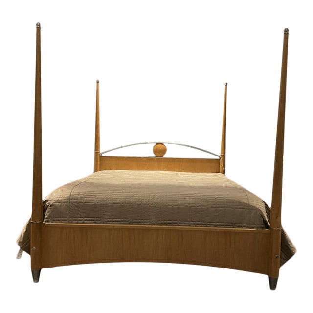 Ethan Allen Radius King Bed Frame Chairish