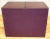 Late 20th Century French Modern Stitched Leather Rectangular Table Box For Sale - Image 4 of 13