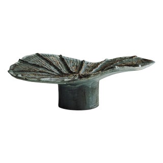 Nénuphar II Sculptural Ceramic Piece by Antonia Maria For Sale
