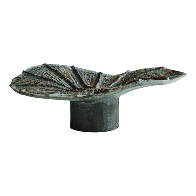 Nénuphar II Sculptural Ceramic Piece by Antonia Maria For Sale