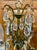 Antique Spanish Metal & Crystal 5-Light Chandelier For Sale - Image 4 of 11
