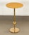 Mid-Century Modern Vintage Italian Side Table in Brass and Yellow Glass by Osvaldo Borsani, 1950s For Sale - Image 3 of 11