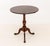 American Mahogany Tripod Table, the tilt top above a vasiform stem atop three cabriole legs. Top tilted: 43.5" H x 26.75"...