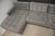 Mid-Century Modern Large 140” Modern Grey Sectional Sofa For Sale - Image 3 of 11