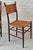 Mid-Century Modern Teak Dining Chairs with Patinated Cane Seats and Backs after Gio Ponti, Italy, 1950s, Set of 4 For Sale - Image 3 of 16
