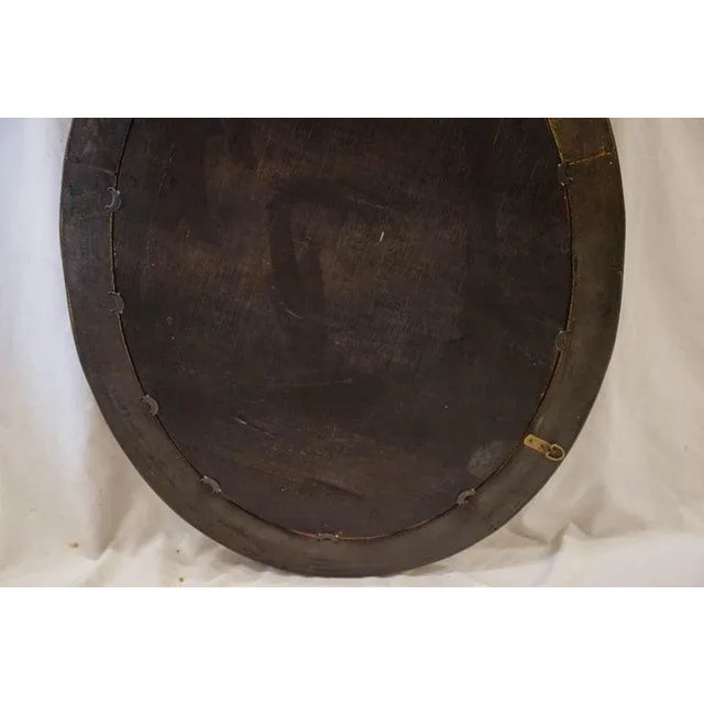 This mirror showcases the best of the mid century style. Oval shaped and wrapped in rattan in a honey finish this beauty...