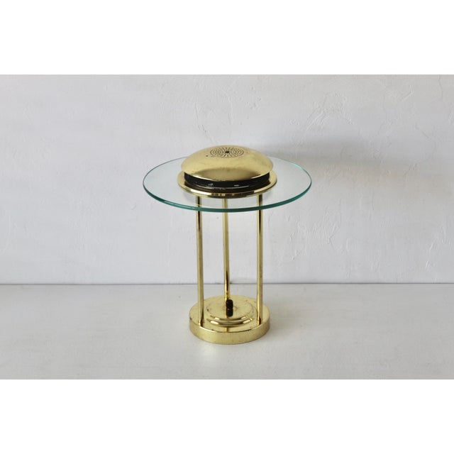 Robert Sonneman Style "Saturn" Brass Finish Desk Lamp For Sale - Image 13 of 13