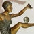 Leonildo Giannoni, Art Deco Nude Dancer with Discs, 1930s, Polychrome Bronze For Sale - Image 6 of 12