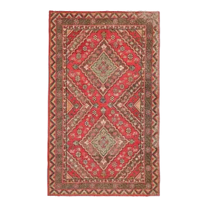Mid 20th Century Pink Antique Khotan Rug