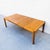 A vintage oak extension dining table with four leaves from 1976. Although we have been unable to identify a maker, the...