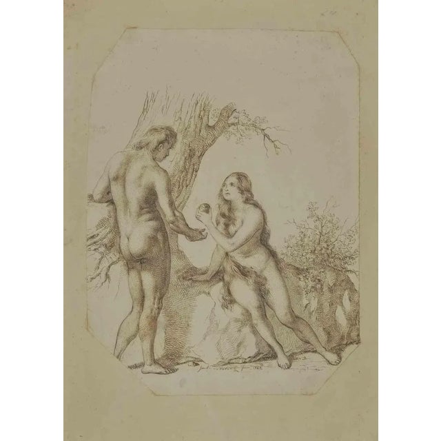 Adam and Eve is a drawing realized in 1849 and attributed to the painter and draughtsman Luigi Sabatelli (1772-1850)....