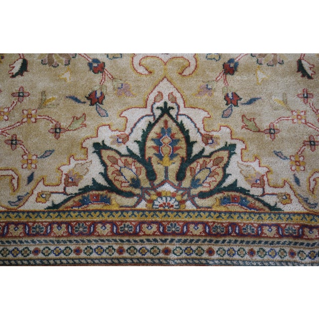 Vintage Approx. 9x12 Wool Oriental Rug For Sale - Image 12 of 13