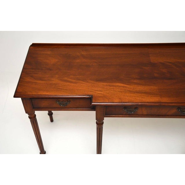 Vintage Georgian Style Console Table, 1950 For Sale - Image 4 of 8