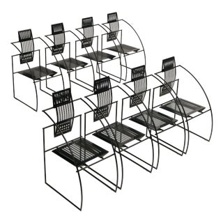 Vintage Quinta Chairs by Mario Botta for Alias, 1980s, Set of 8 For Sale