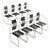 Vintage Quinta Chairs by Mario Botta for Alias, 1980s, Set of 8 For Sale