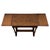 2000 - 2009 20th Century English Oak Drop-Leaf Side Table For Sale - Image 5 of 15