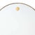Transitional Regina Andrew Hanging Circular Mirror in Natural Brass For Sale - Image 3 of 5